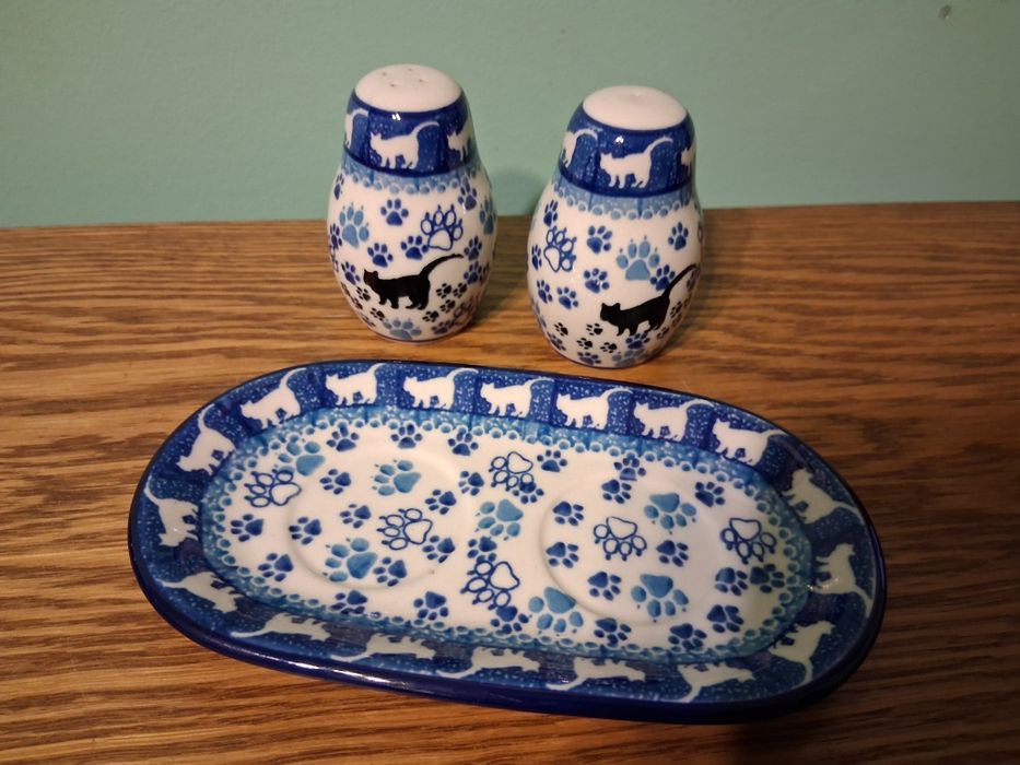 Sol + Pieprz GAT1 Ceramika Artystyczna Boleslawiec