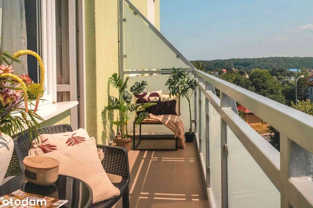 Nowoczesne 2-pokojowe mieszkanie z osobną kuchnią, 47 m²