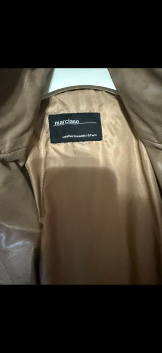 Skórzany plaszcz damski Marciano S
