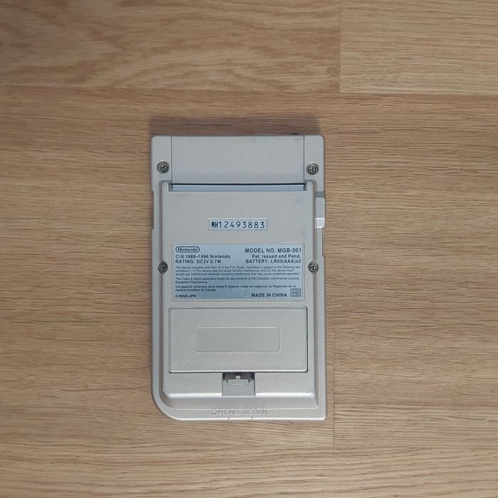 Nintendo Gameboy pocket dourado