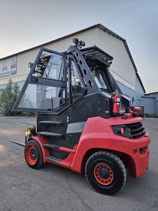 Навантажувач дизельний Linde 8 тонн. Вилочный погрузчик Linde 8 тонн
