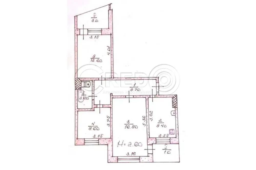 Продаж 3-х кімнатної квартири, Саксаганський район