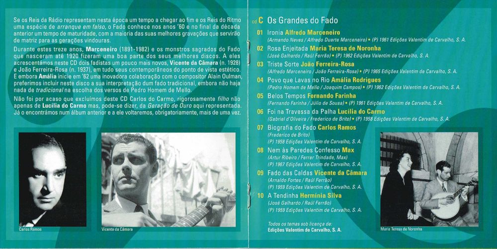 O Melhor Da Música Portuguesa - Vol. 04 - Os Anos 50/60