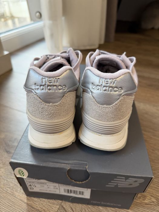 New Balance 574 WL574LCS 37 р. оригінал кросівки замшеві