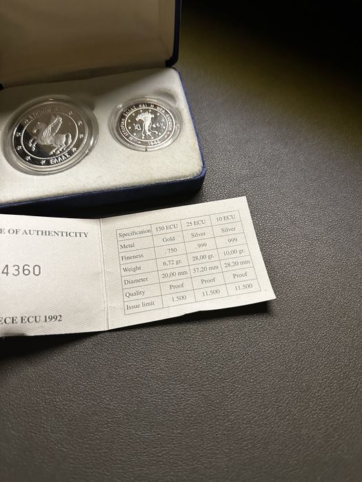 Conjunto Moedas Prata 999 (38g) com Certificado