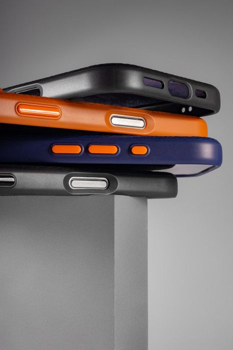 Чохол шкіряний з MagSafe  чехол бампер кожаный з iPhone 12 до 17 Pro M