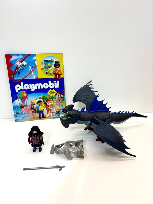 Playmobil 9248 Dragons jak wytresować smoka Drago i Uzbrojony Smok