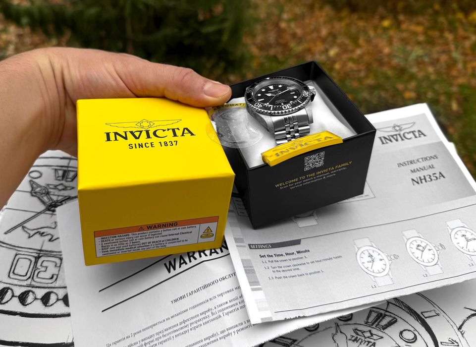 Годинник механічний Invicta 30091 Pro Diver Automatic 42 мм. 200 MT.