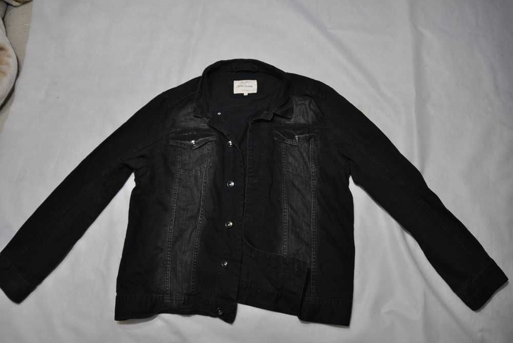 RIVER ISLAND XL męska kurtka bluza jeansowa denim katana i13v