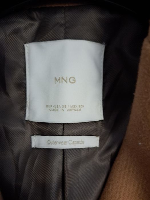 Sobretudo bege Mango xs