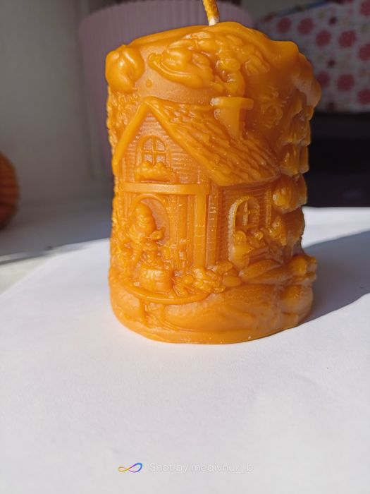 Різдвяні воскові свічки