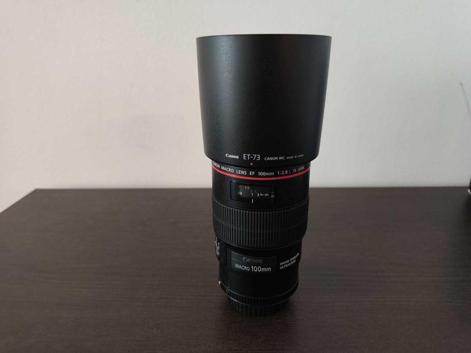 Canon 100mm f/2.8 L Macro IS USM filtr gratis