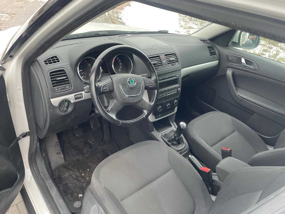 Skoda Yeti 2011r  1.2ben 105KM  przebieg  114000km ZAREJESTROWANY