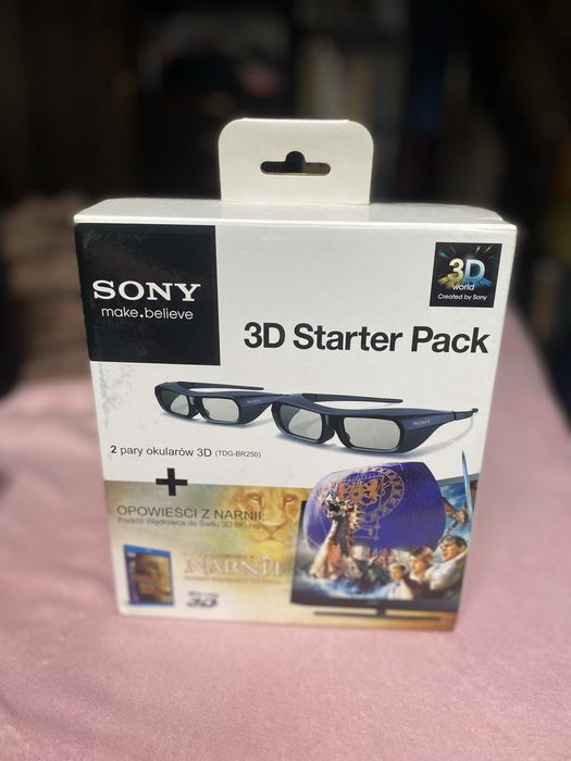 Sony okulary 3D TDG-BR250 Starter Pack