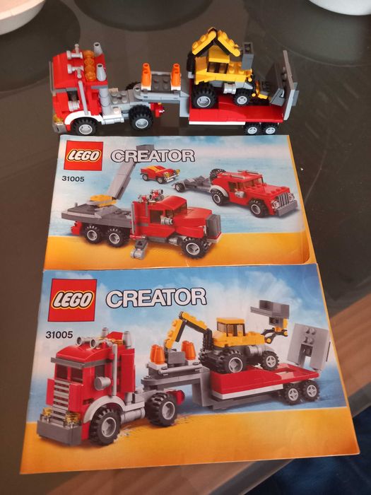 Lego Creator 31005, 31022 e 31100