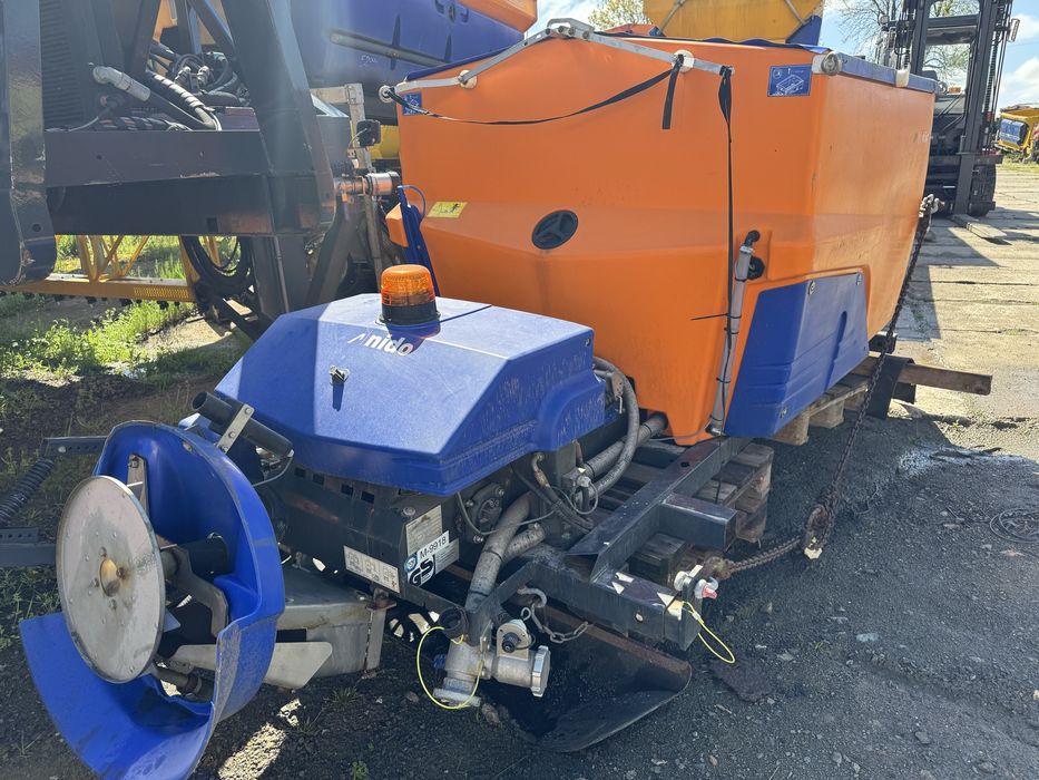 Solarka piaskarka Schmidt Syntos Stratos Taśma na unimog bez rdzy roto