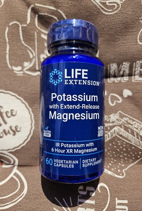 Life Extension Калій і магній калий магний potassium magnesium 60 капс