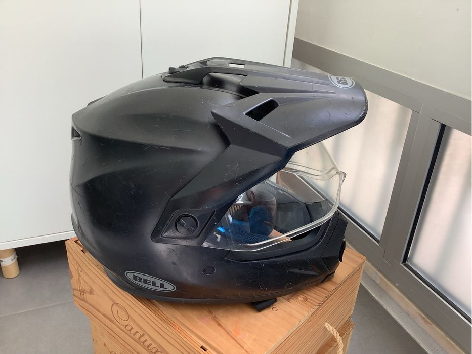 Capacete Bell MX-9 M preto mate usado