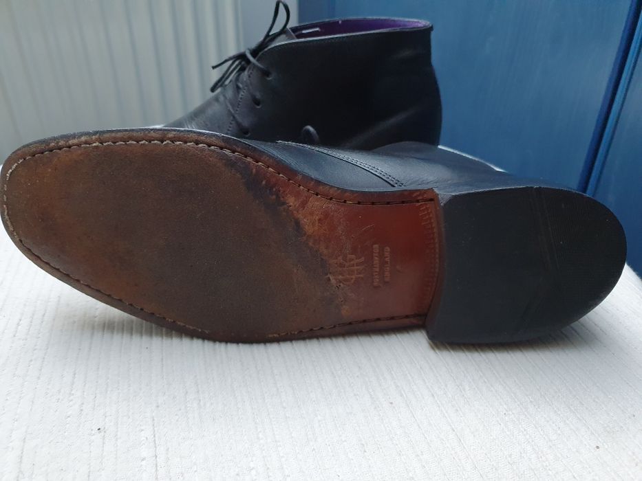 Luksusowe chukka Northampton England roz. 10/44.5