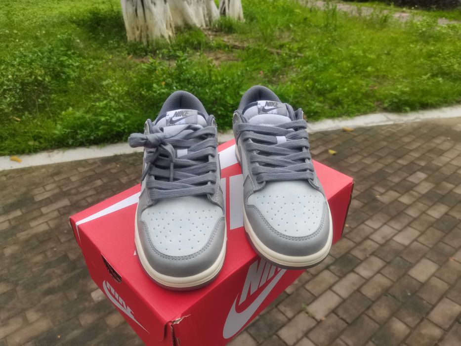 Trampki Nike Dunk Low Cool Grey Football Grey Buty damskie Rozmiar 40