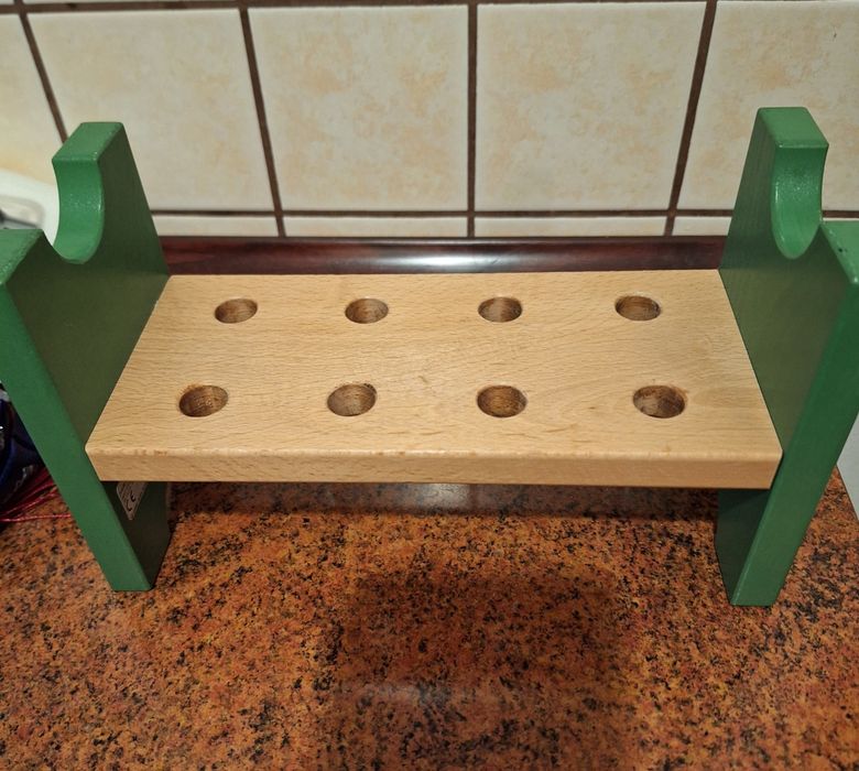 Przebijanka z ikea. Drewniana zabawka z młotkiem