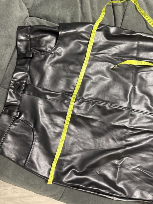 Спідниця шкіряна довга