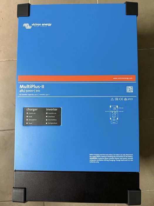 Гібридний інвертор Victron Energy Multiplus-II 48/5000/70-50