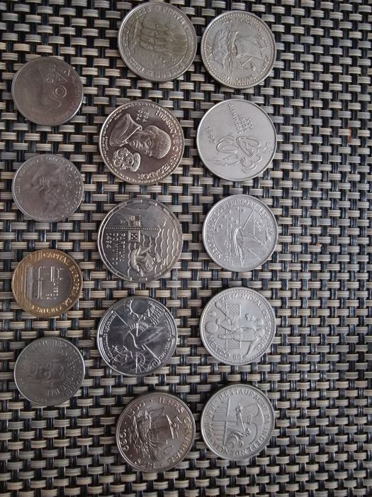 Moedas coleccionáveis