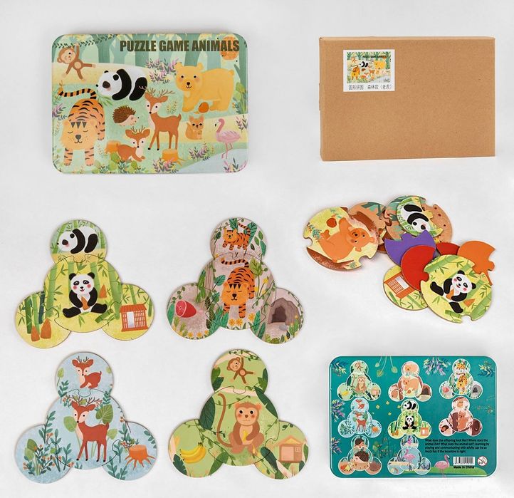 Пазлы, Бебі пазли (Baby puzzle), дерев'яні, м'які, магнітні пазли