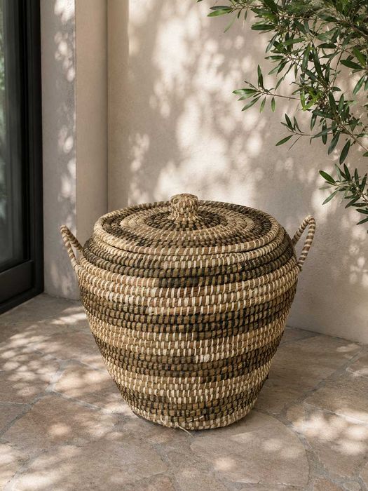 Jardim Secreto – Conjunto de Plantas + Cesto Artesanal