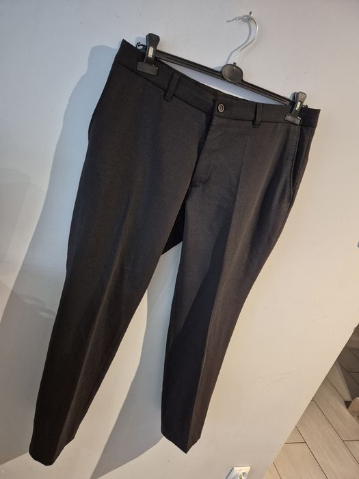 Spodnie Męskie Garniturowe L