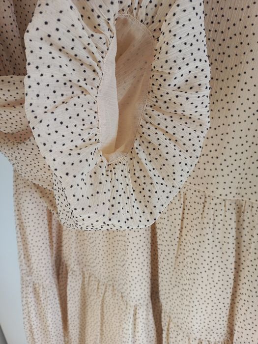 Zara piękna sukienka babydoll r.40