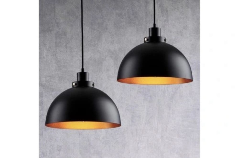 Zestaw 2 Lampy Industrialne Lampa Industrialna Lampy Wiszące