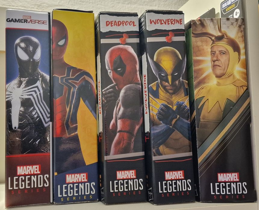 Фигурки Marvel Legends, Star Wars, Hasbro, McFarlane.