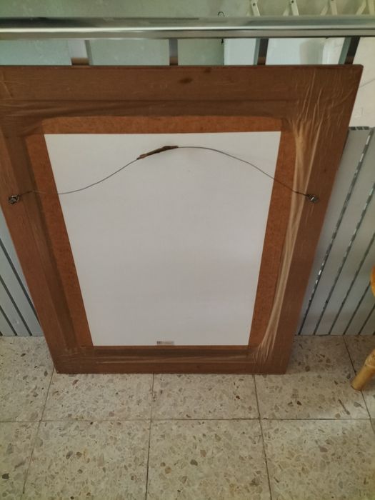 Quadro em ponto cruz imagem sereia
