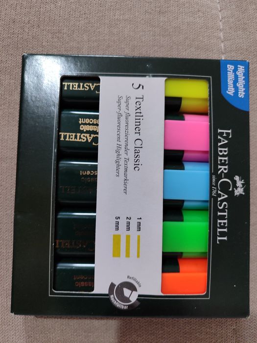 Продам набор фломастеры маркеры Faber Castell