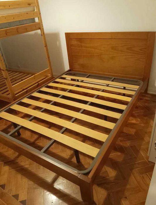 Cama Casal 158x214com estrado para colchão150*200Colchao oferta,Lisboa