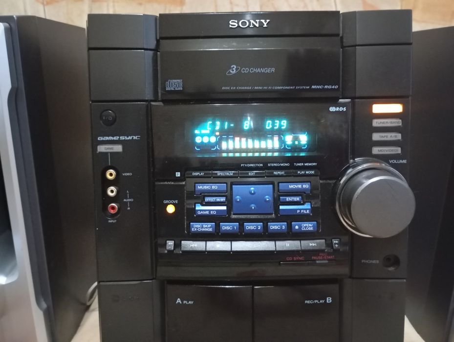 Музыкальный центр Sony HCD-RG40