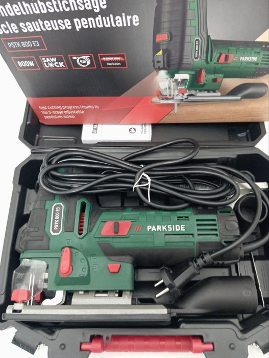 Електричний лобзик Parkside PSTK 800 E3, лобзик парксайд мережевий