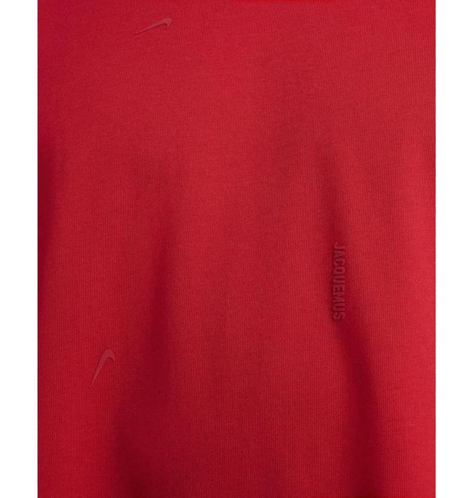 Футболка унисекс Nike X Jacquemus Short-Sleeve T-Shirt Red оригінал HF7111-611