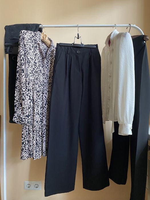 Лляні  брючки Bershka