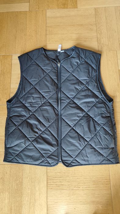 Bezrękawnik kamizelka puchowa lekka cienka czarna Mango XL 42