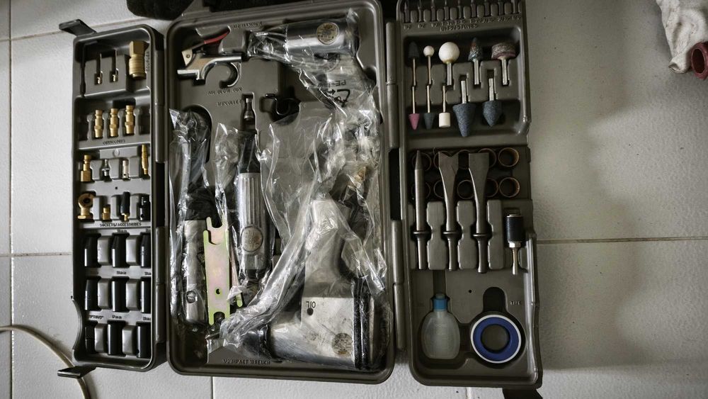 Kit de Ferramentas Pneumáticas de 71 peças
