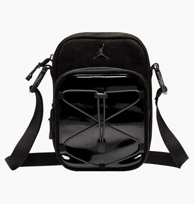 100% ОРИГІНАЛ Jordan festival bag black сумка через плече чорна