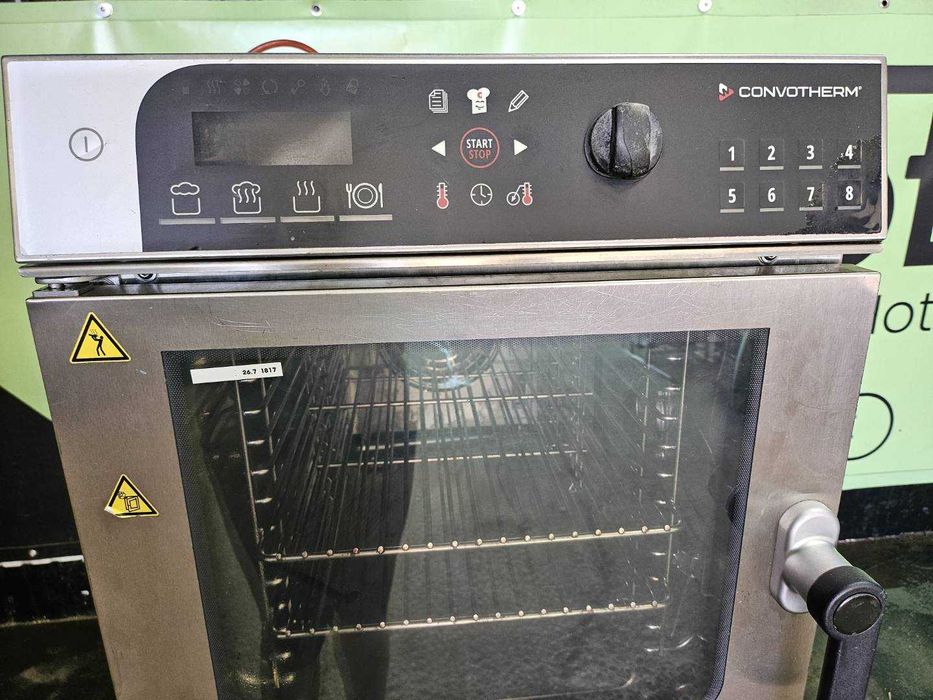 Forno convetor com auto-lavagem