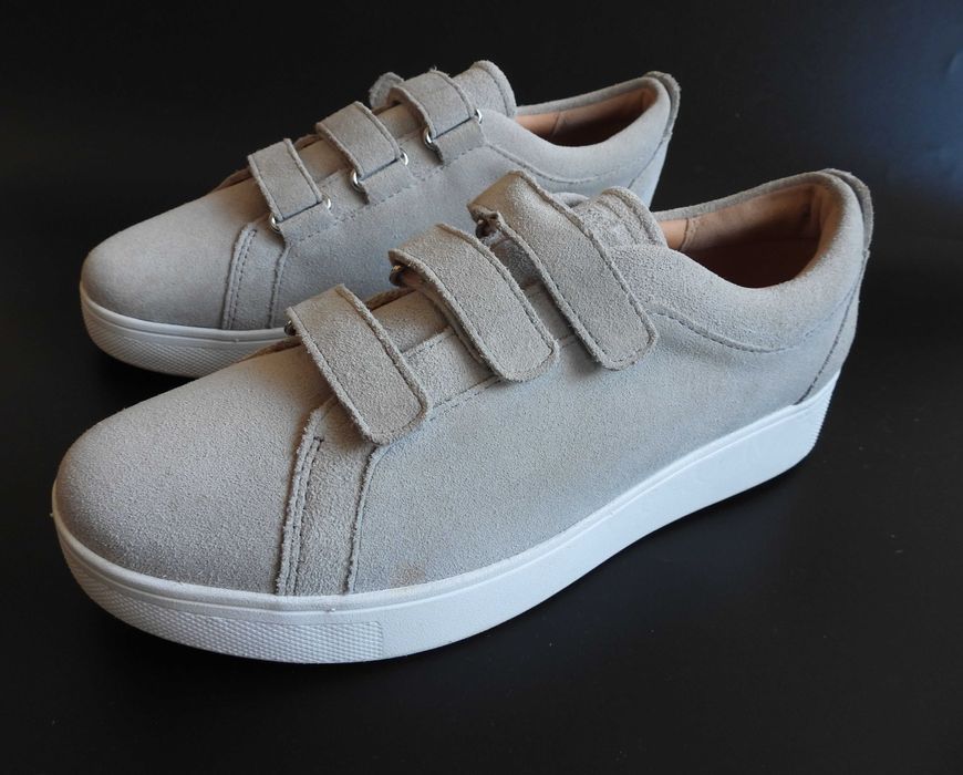 Fitflop skórzane półbuty na rzepy 38