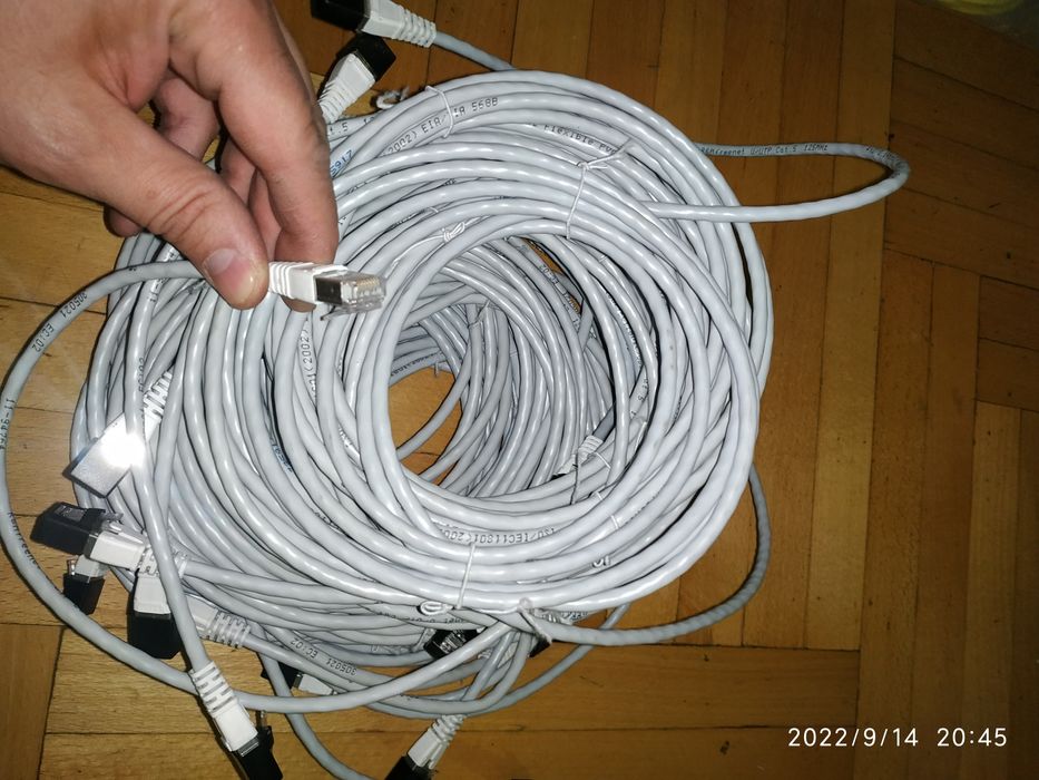 Мережевий кабель патч-корд LAN 3m
,7 см.