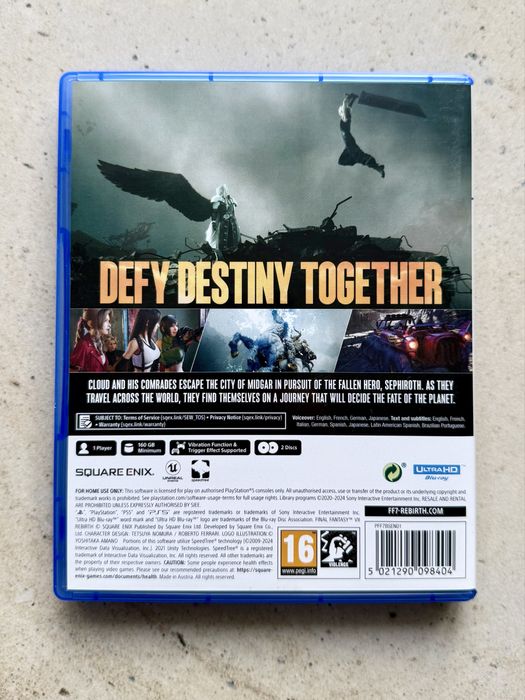 Final Fantasy VII Rebirth ; PS5