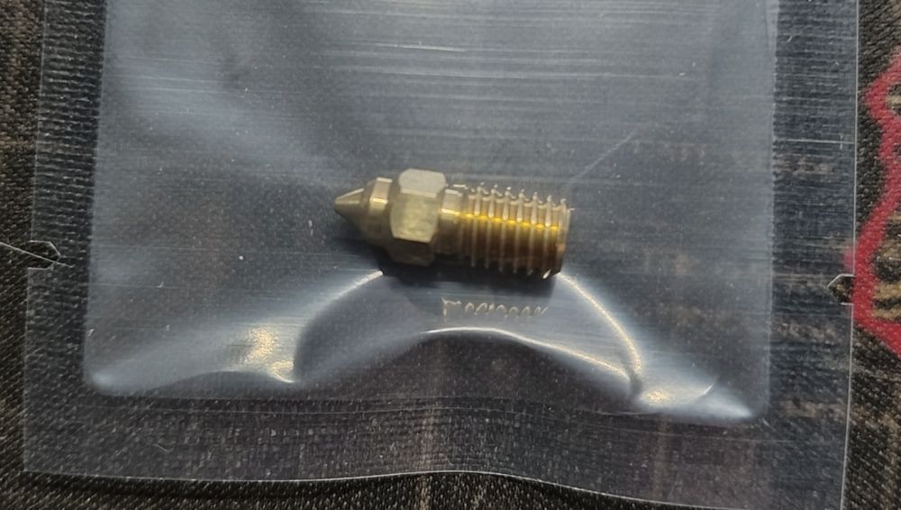 Сопло 3d принтера Ender3 V3 SE 0.4мм латунь