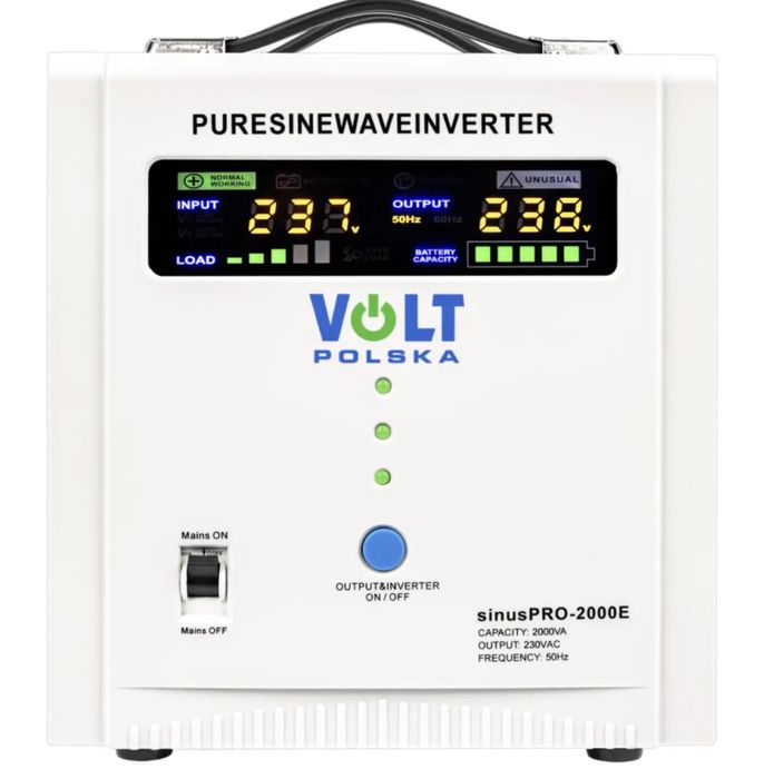 Джерело безперебійного живлення Volt Polska SINUS PRO 2000 E 12/230V